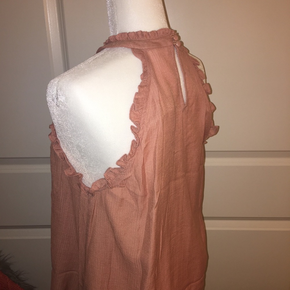 Sweet Dusty Rose 🌹 Mauve Tanked Top - Picture 4 of 5